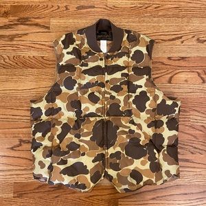 Vintage Eddie Bauer Camo Vest